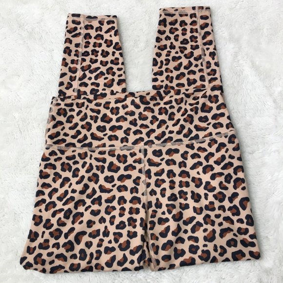 Fabletics Women's Leopard Print Sports Bra + Power Hold Pants, Medium - Picture 8 of 12